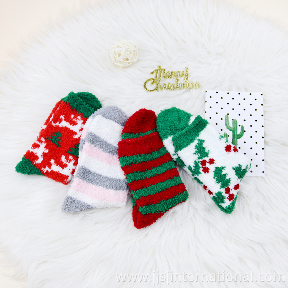 Custom Santa Claus Tide Socks Thermal Socks